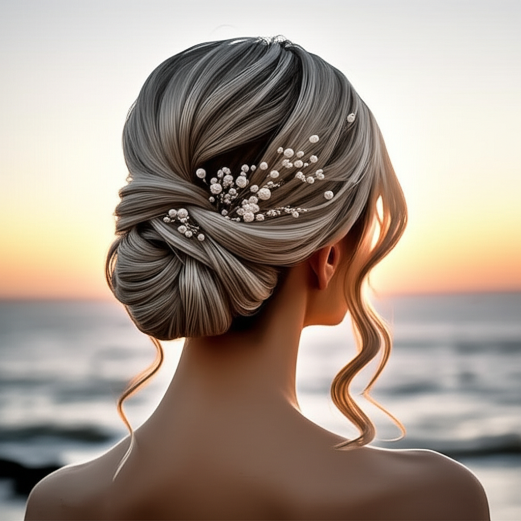 Elegant updo for special occasion